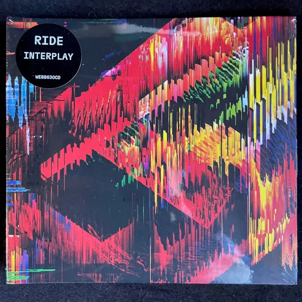 Ride – Interplay NEW Compact Disc CD Wichita Records, 2024